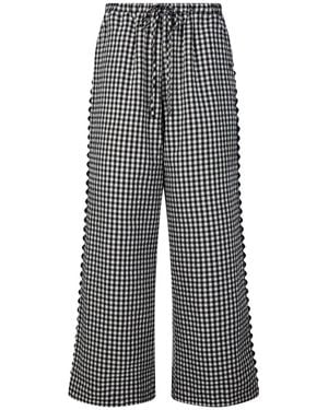 TOG24 Ferne Gingham Pants - Gray