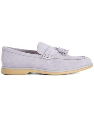 Dune Broddi Loafers - White