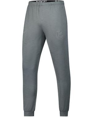 Nike Kansas City Royals Travel Menâ Dri-Fit Mlb Pants - Gray