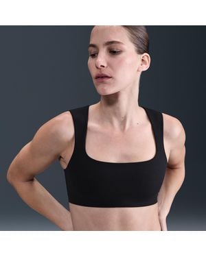 Nike Zenvy Light-Support Lightly Lined Sports Bra - Black