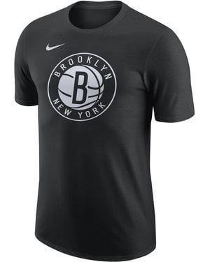 Nike Nets Tm Logo Essentl Short Sleeve Nets Tm Logo Essentl Short Sleeve - Black