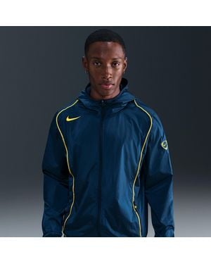 Nike Total 90 Repel Soccer Full-Zip Jacket in Blue for Men | Lyst
