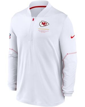 Nike Kansas City Chiefs Sideline Dri-Fit Nfl 1/2-Zip Top - Blue