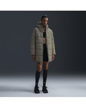 Nike Parka Dal Fit Ampio Therma-Fit Sportswear Classic Puffer – Donna - Nero