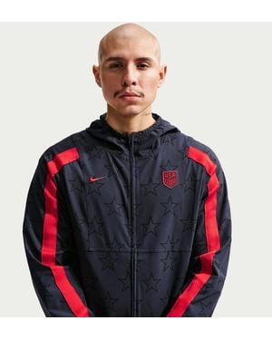 Nike Usmnt Energy Dri-Fit Soccer Woven Jacket - Red