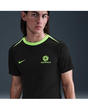 Nike Maglia Da Calcio A Manica Corta Dri-Fit Australia Academy Pro – Uomo - Nero
