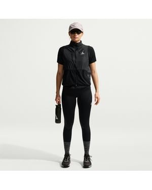 Nike Acg Dri-Fit High-Waisted 7/8 Trail Running Leggings - Black