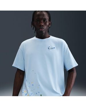 Nike Max90 Basketball T-Shirt - Blue