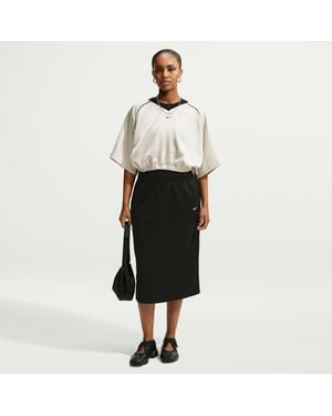 Nike Sportswear Loose Midi Track Skirt - Black