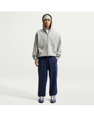 Nike Solo Fleece Cuffed Pants - Gray