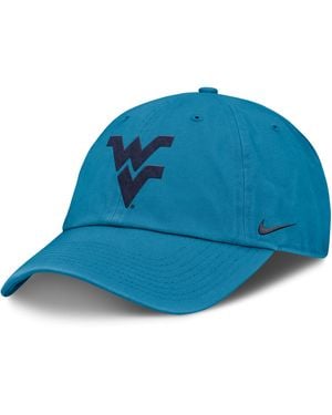 Nike West Virginia Primetime Campus Club Toned College Adjustable Hat - Blue