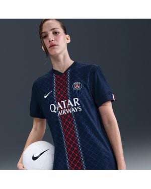 Nike Maillot De Foot Authentic Dri-Fit Adv Paris Saint-Germain 2025/26 Match Domicile Pour Femme - Bleu