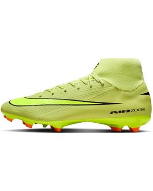 Nike Mercurial Superfly 10 Academy Multi-Ground High-Top Soccer Cleats - Yellow