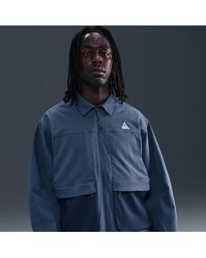 Nike Acg "Smith Summit" Uv Jacket - Blue