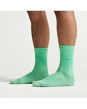 Nike Run Lightweight Running Crew Socks (1 Pair) - Green