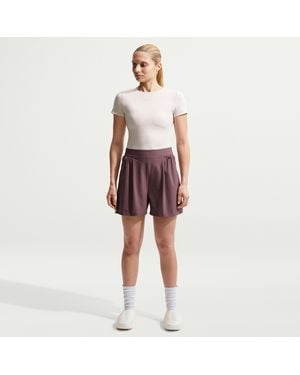 Nike 24.7 Perfectstretch Dri-Fit High-Waisted Shorts - Red