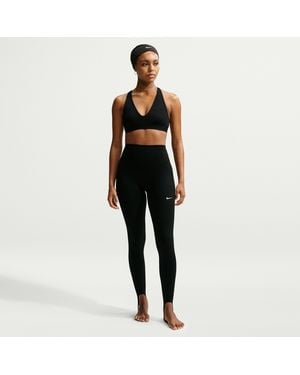 Nike One High-Waisted Full-Length Stirrup Leggings - Black