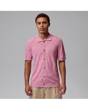 Nike Sport Golf Button-Down - Pink