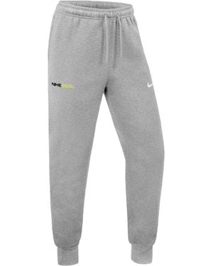 Nike Club Baseball Fleece Jogger Pants - Gray
