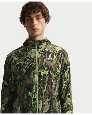Nike Acg Trail Running Jacket - Green