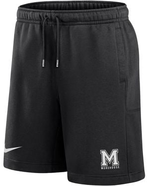 Nike College (Morehouse College) Phoenix Fleece Shorts - Black