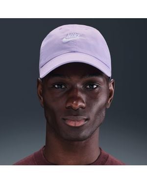 Nike Club Unstructured Futura Wash Cap - Purple