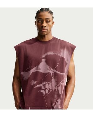 Nike Ja Standard Issue Basketball Sleeveless Top - Red