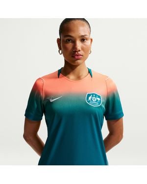 Nike Australia 2026 Stadium Away Dri-Fit Soccer Replica Jersey - Blue