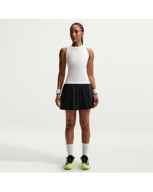 Nike Court Advantage Dri-Fit Pleated Tennis Skirt - Blue