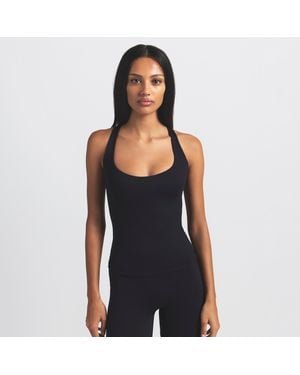 Nike Skims Matte Racerback Tank Top - Black