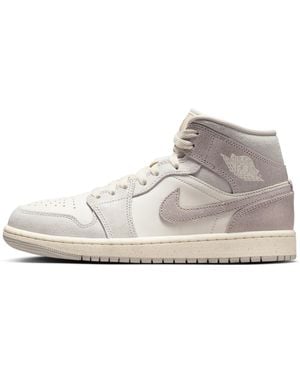 Nike Air 1 Mid Se Shoes - Gray
