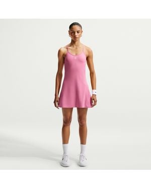 Nike Court Advantage Dri-Fit Tennis Dress - Red