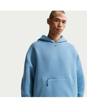 Nike Tech Fleece Pullover Hoodie - Blue