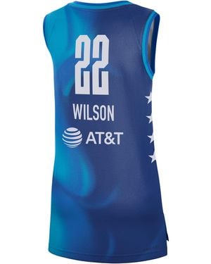 Nike A'Ja Wilson 2026 Wnba All-Star Dri-Fit Wnba Game Victory Jersey - Blue