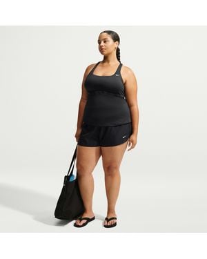 Nike Swim Effortless Essential Swim Boardshort (Plus Size) - Black