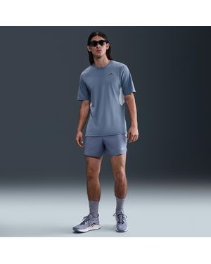Nike Trail Second Sunrise 12.5Cm (Approx. Dri-Fit Adv Brief-Lined Running Shorts - Blue