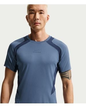 Nike Pro Training Dri-Fit Adv Short-Sleeve Top - Blue