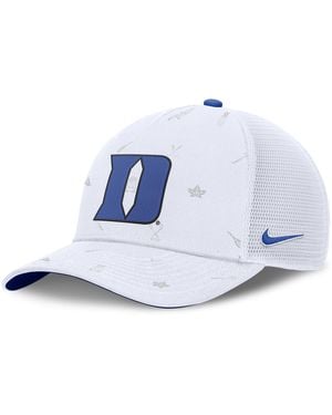 Nike Duke Country Club Golfin' Rise College Trucker Adjustable Hat - Blue