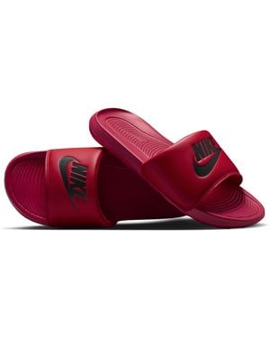 Red Nike Sandals and Slides for Men Lyst