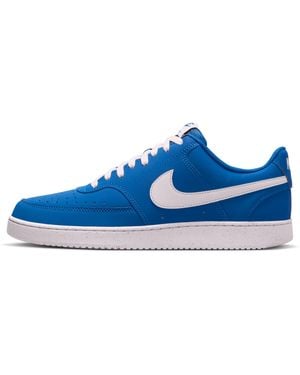 Nike Court Vision Low Shoes - Blue