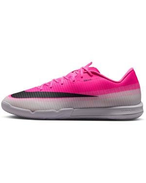 Nike Mercurial Vapor 17 Academy Indoor/Court Low-Top Soccer Shoes - Pink