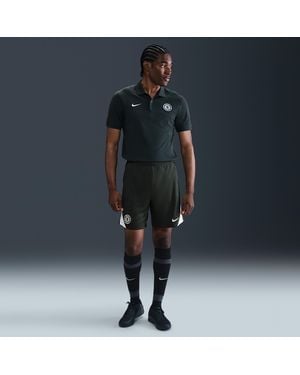 Nike Chelsea Fc Strike Dri-Fit Knit Voetbalshorts Voor - Blauw