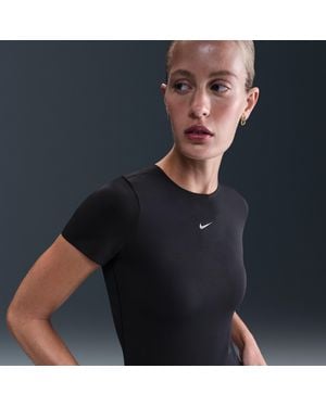 Nike Form Short-Sleeve Top - Blue