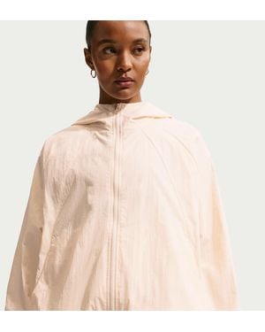 Nike Sportswear Oversized Hooded Jacket - Natural