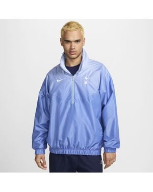 Nike Tottenham Hotspur Windrunner Football Anorak Jacket Polyester - Blue