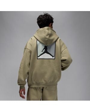 Nike Nike Brooklyn Fleece Graphic Pullover Hoodie - Green