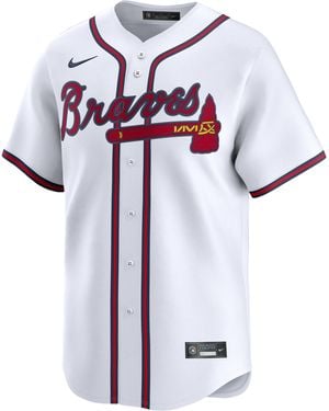 Nike Chipper Jones Atlanta Braves Dri-Fit Adv Mlb Limited Jersey - Blue