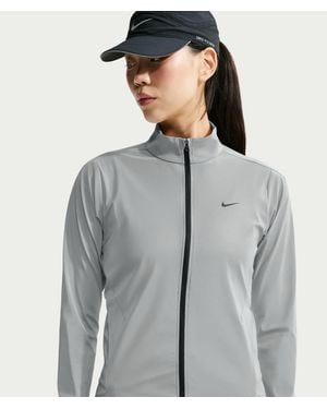 Nike Swift Flash Full-Zip Running Jacket - Gray