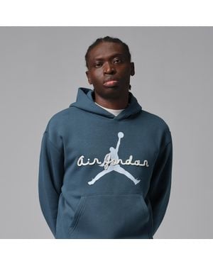 Nike Brooklyn Fleece Pullover Hoodie - Blue