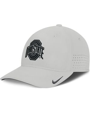 Nike Ohio State Sideline Practice Dri-Fit College Hat - Gray